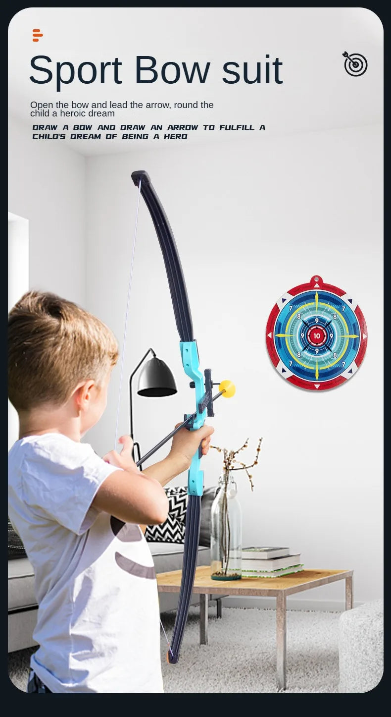 Kids Bow and Arrow Set with Suction Cup Arrows
