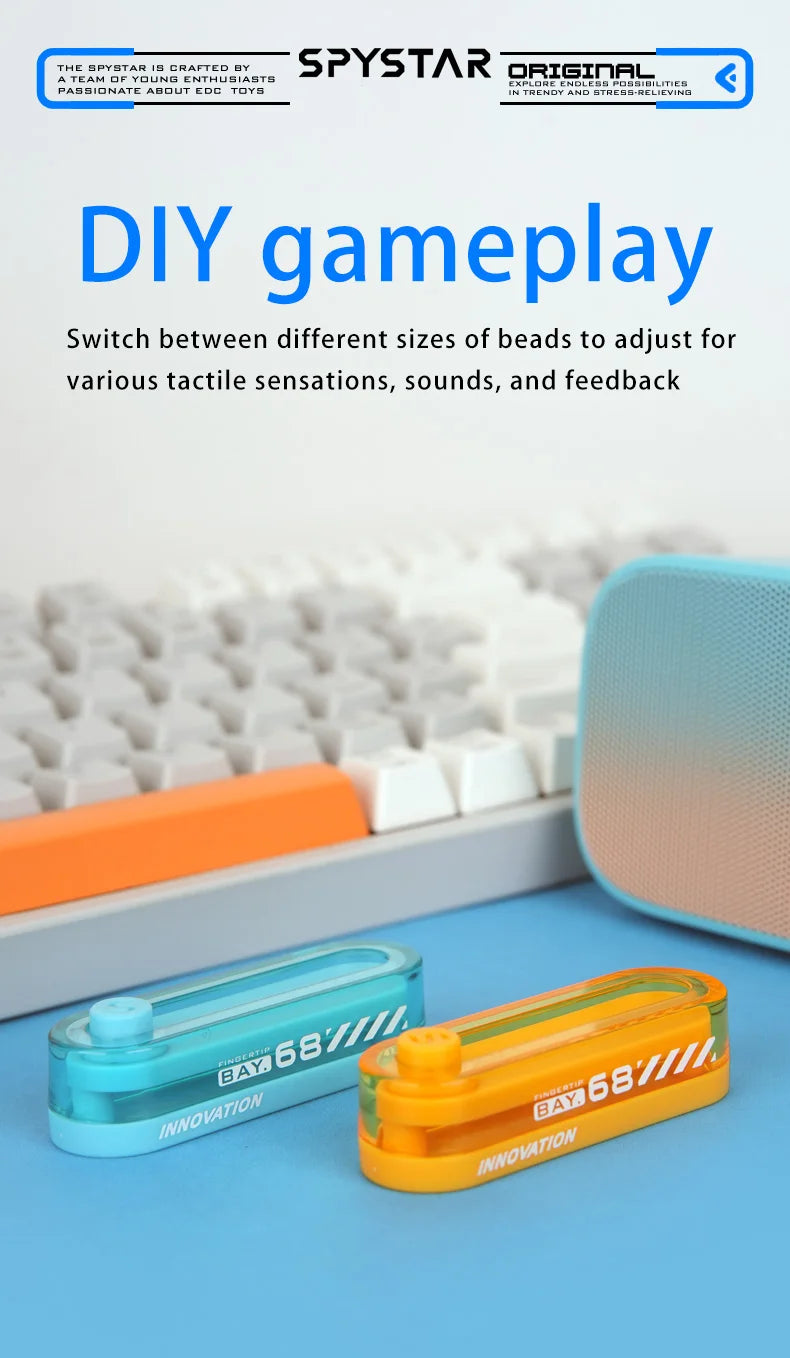 Magnetic Fidget Slider for Stress Relief and Focus