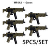 SWAT Soldier Accessories Building Block Set with Laptop and Weapons
