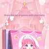 Complete set of 4 books featuring princess makeup stickers and diverse outfits for kids
