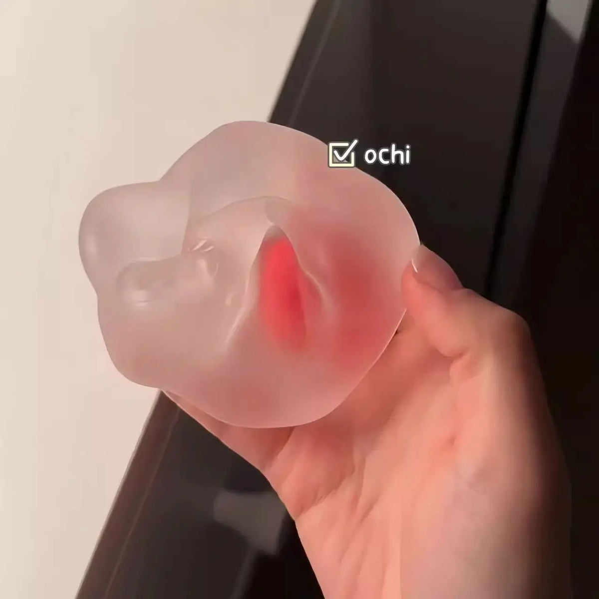 Strawberry Mochi Squishy Toy – Soft Sensory Fidget for Stress Relief