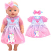 Doll Outfit Set with Hat for 17-43 cm Baby Dolls