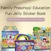Reusable Sticker Book for Kids – Mess-Free Pretend Play & Learning Themes