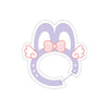 Calico Critters Heart Charm Keychain