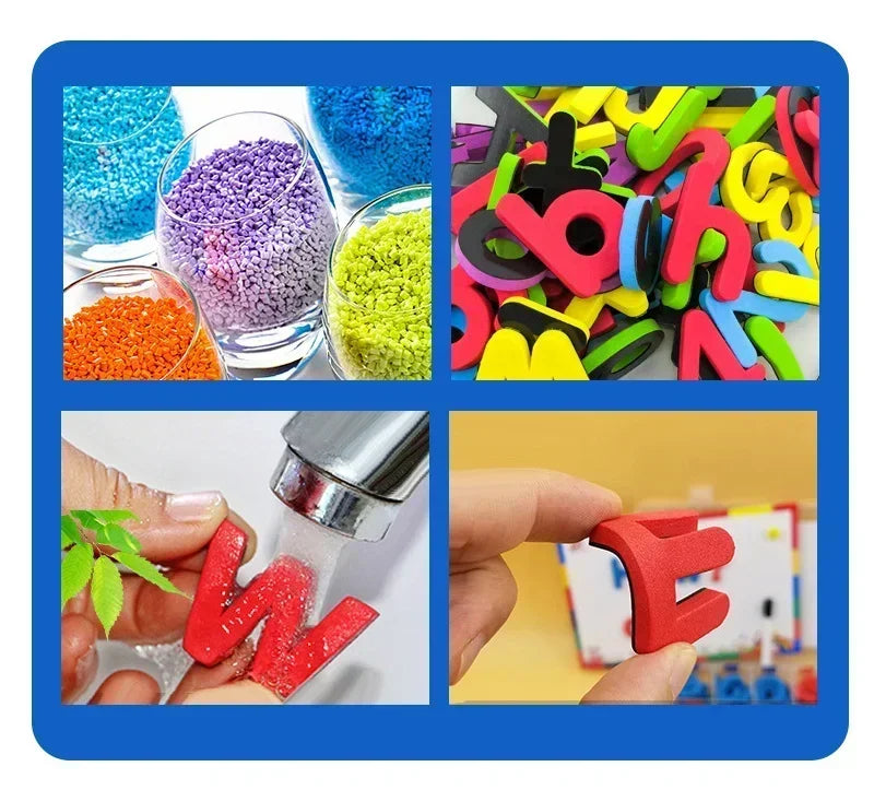 Magnetic Alphabet & Number Learning Set for Toddlers – EVA Foam Fridge Magnets