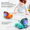 Musical Crawling Crab Toy with Lights and Sound