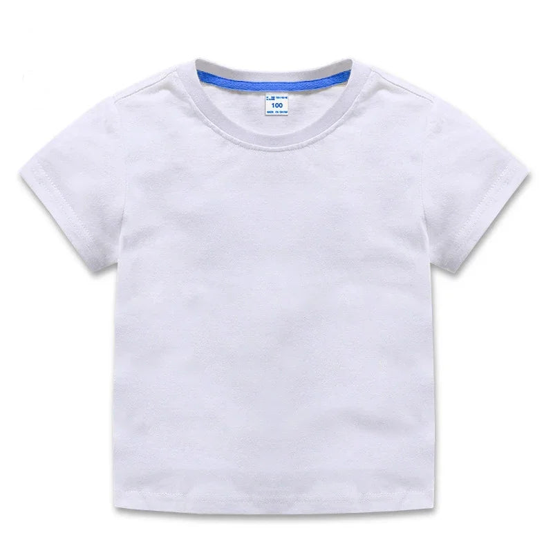 Kids Cotton T-Shirts for Boys & Girls – Soft, Breathable, Everyday Comfort