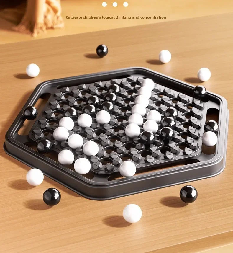 Push Chess Strategy Board Game for Family Fun
