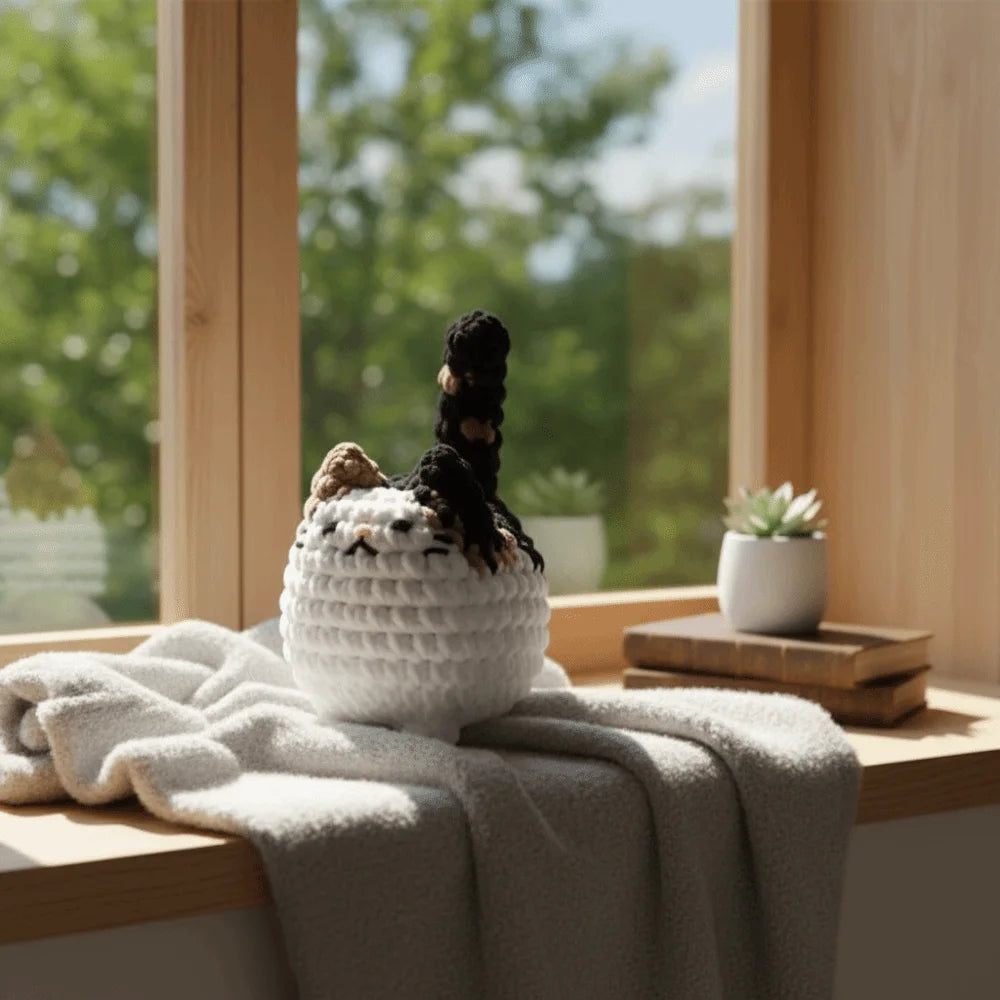 DIY Crochet Cat Kit for Beginners – Complete Craft Set