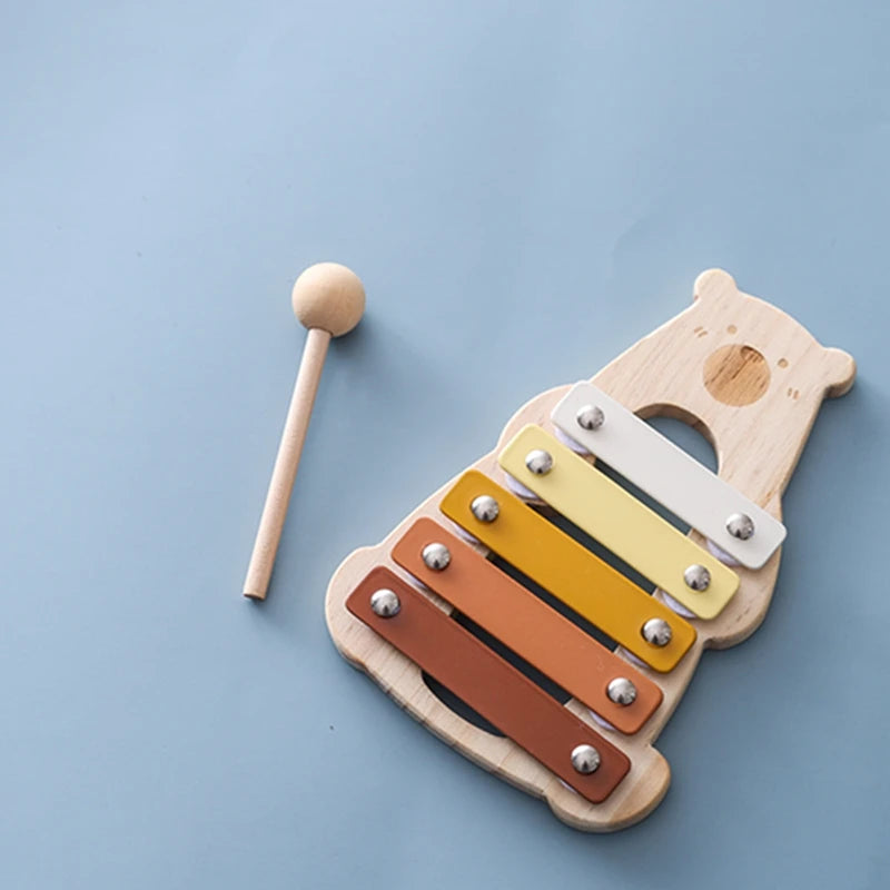 Cartoon Elephant Xylophone Musical Toy for Toddlers