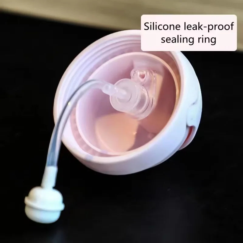 Baby Training Cup with Straw and Handles