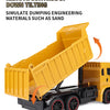 2.4G Remote Control Excavator with Lights and Sound Effects