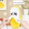Musical Banana Plush Toy with Touch-Sensitive Piano