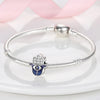 Classic Charm Bead with Cubic Zirconia Accent