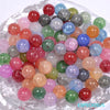 Gradient Glass Cracked Beads for Jewelry Making