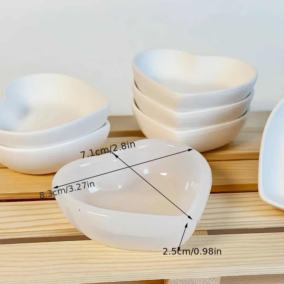 Heart-Shaped Silicone Mold for Resin, Cement, and Candle Crafts