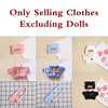 Stylish Doll Outfit Set with Accessories for 17cm Collectible Dolls