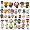 A collection of collectible plush dolls featuring the likenesses of Eminem, XXXTentacion, and Frank Ocean.