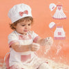 Baby Chef Apron & Hat Set for Photography Props