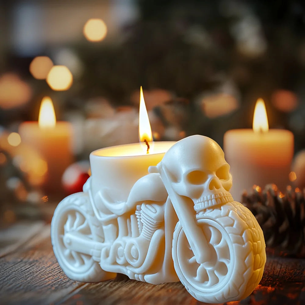 Dragon Motorcycle Silicone Mold for Candle & Resin Crafting