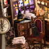 Eternal Bookstore DIY Book Nook Kit with LED Lighting