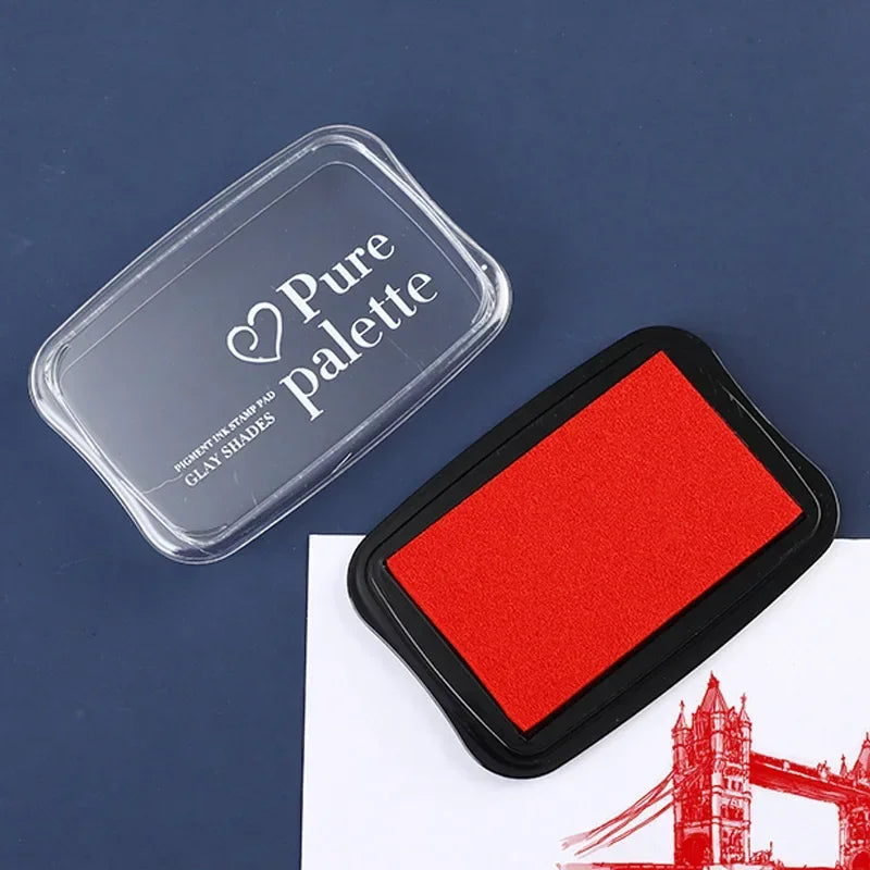 12-Color Large Vintage Ink Pad Set for Stamping and Crafts