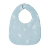 Soft Cotton Waterproof Baby Bibs (3-Pack, U-Shaped Design)
