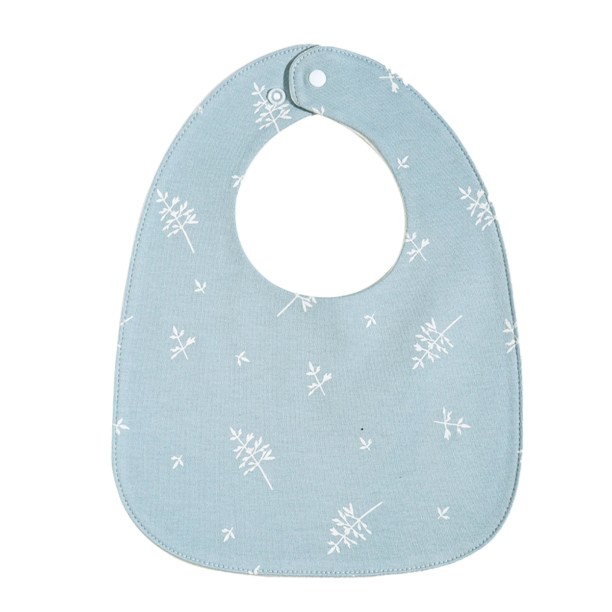 Soft Cotton Waterproof Baby Bibs (3-Pack, U-Shaped Design)