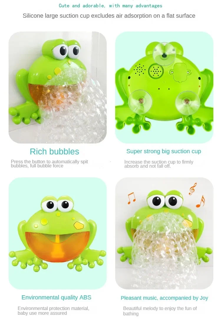 Musical Bubble-Making Bath Toy for Kids