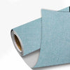 Roll of light blue linen book binding cloth used for albums and scrapbooks