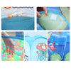 Foldable Spaceship Tunnel Playhouse for Toddlers with Carry Bag