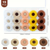 20mm Daisy Silicone Beads for DIY Jewelry & Crafts
