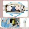 Multifunctional Crossbody Diaper Bag with Five-Piece Set