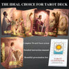 Pink Victorian Tarot Cards Deck – 78 Vintage Aesthetic Cards for Beginners