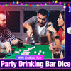 Party Dice Drinking Game Set for Adults – 6 Acrylic Dice