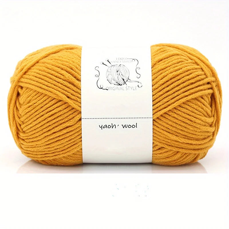 Soft Acrylic Yarn for Knitting & Crochet – 200m Skein