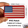 Reflective American Flag Tactical Patch with Glow-in-the-Dark Detail