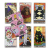 A collection of 10 tarot-style cards featuring cats as the main motif, including The Empress, The Emperor, and The Star.