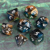 7-Piece Polyhedral Glitter Dice Set for Dungeons & Dragons