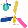 Balloon Helicopter Toy with Whistle – 5 Pack