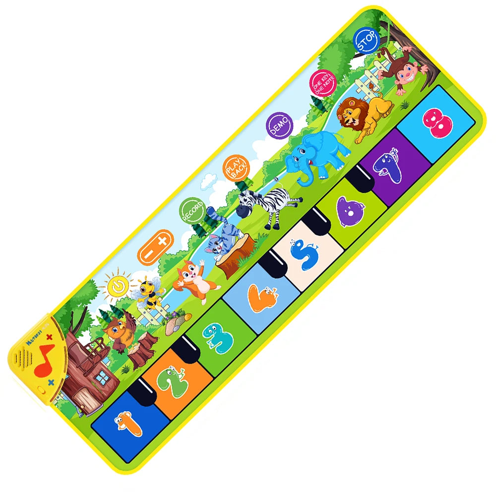 Interactive Musical Piano Floor Mat for Kids