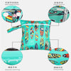 Waterproof Wet Bag with Zipper — Cute Storage for Diapers, Swimwear & More