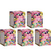 A collection of six Liila Rainbow Candy Bunny series blind boxes in colorful packaging.