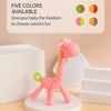 Adorable Giraffe Silicone Baby Teether