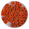 Acrylic Alphabet Beads for Jewelry Making - Mixed Letter Cubes