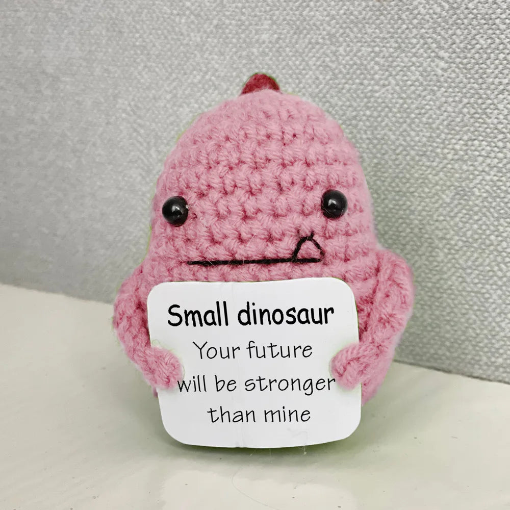 Crochet Dumpster Fire Decorative Doll