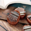 Wooden Kalimba Thumb Piano with Metal Chain