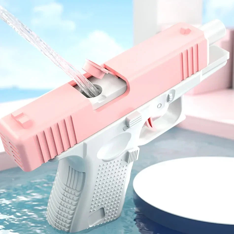 High-Capacity Pressurized Water Blaster for Outdoor Fun