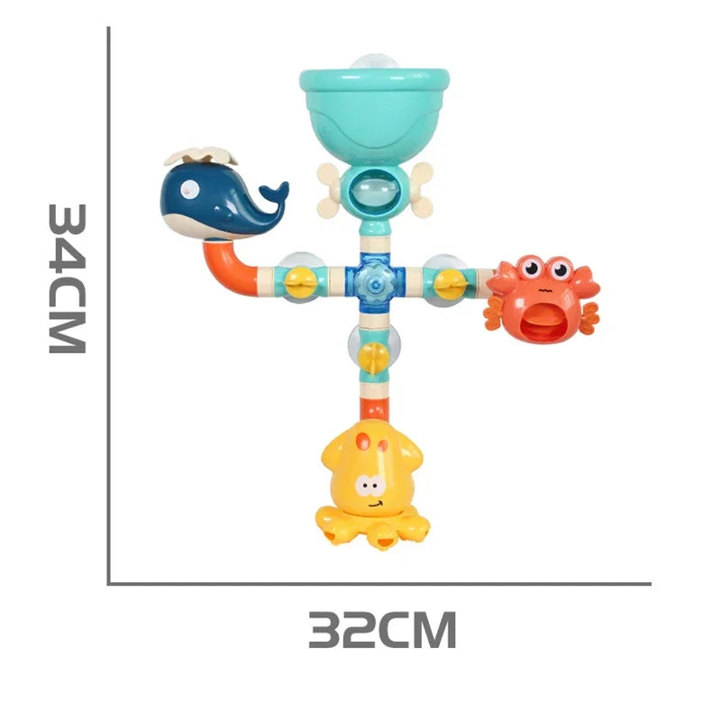 DIY Bath Pipe Toys Set for Toddlers