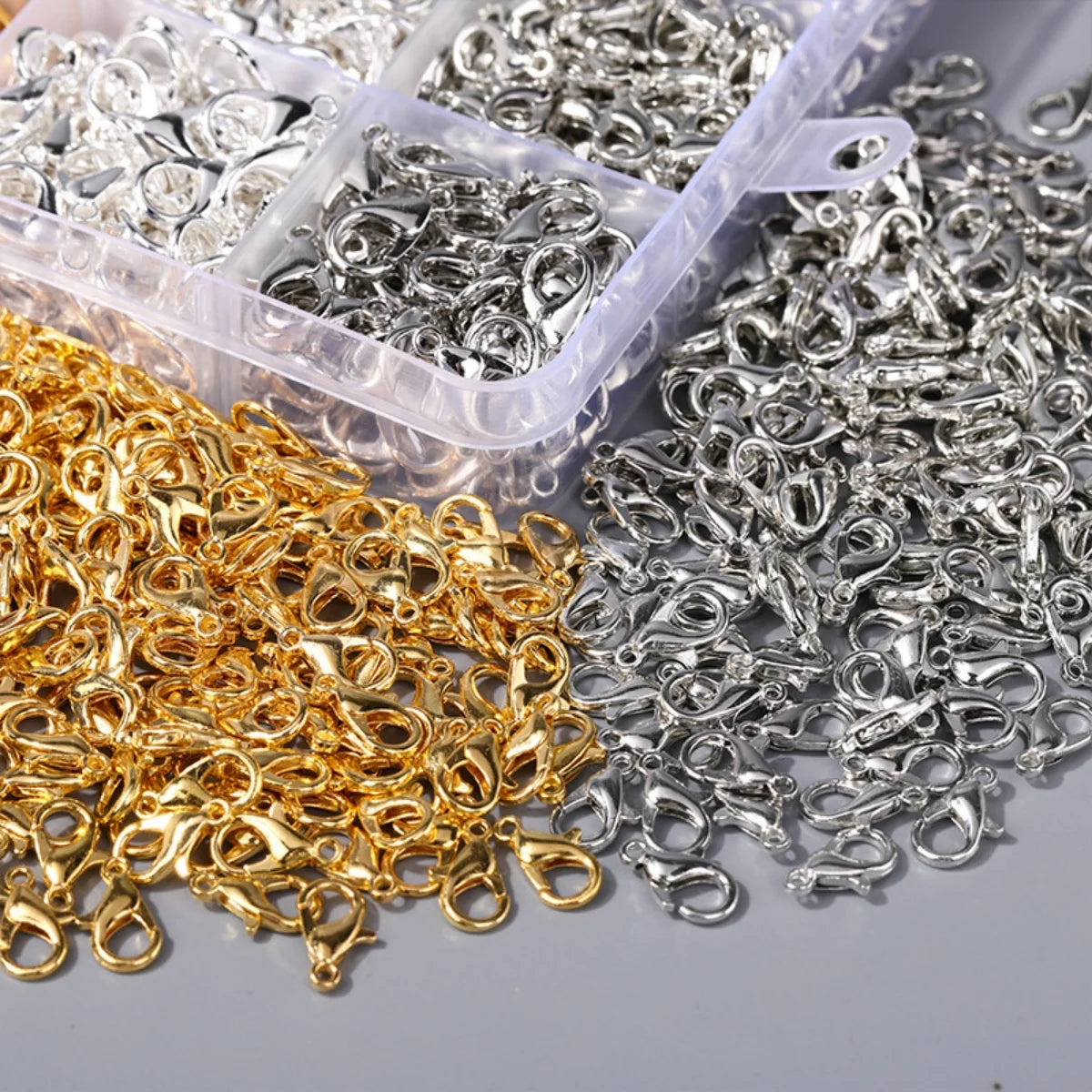 Alloy Lobster Clasp Hooks for Jewelry Making